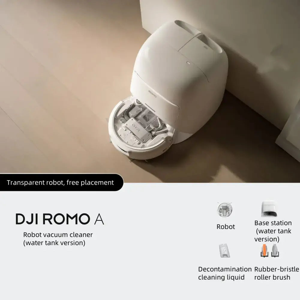 DJI ROMO Robot Vacuum Cleaner ROMO A Robot Vacuum (Water Tank Version)